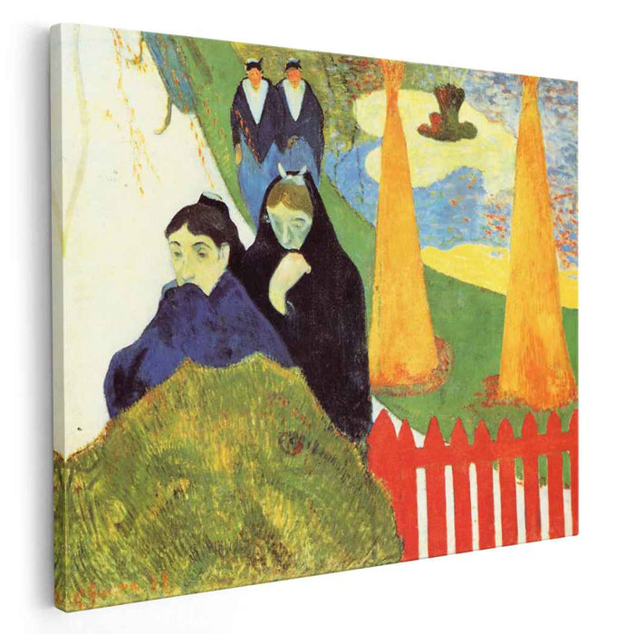 Old Women of Arles (1888) by Paul Gauguin
