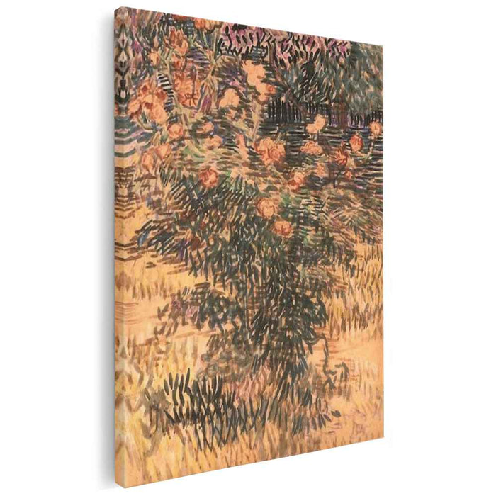 Oleanders, the Hospital Garden at Saint-Remy by Vincent van Gogh
