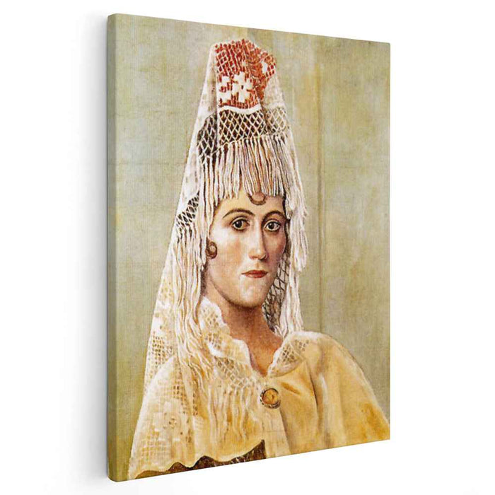 Olga in a Mantilla (1917) by Pablo Picasso