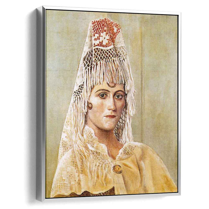 Olga in a Mantilla (1917) by Pablo Picasso