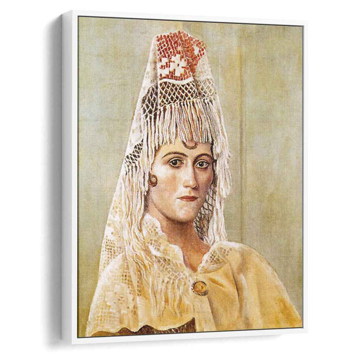 Olga in a Mantilla (1917) by Pablo Picasso