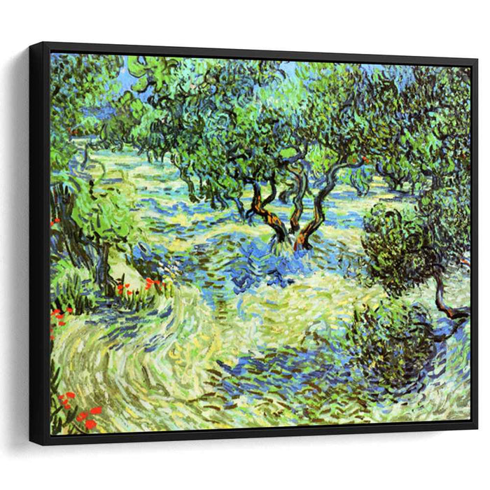 Olive Grove - Bright Blue Sky (1889) by Vincent van Gogh