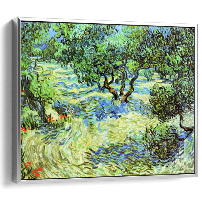 Olive Grove - Bright Blue Sky (1889) by Vincent van Gogh