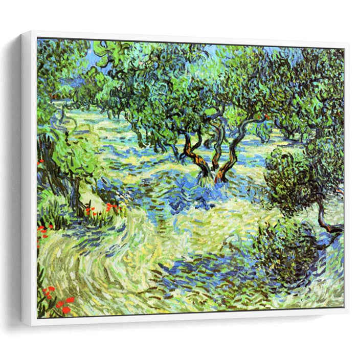 Olive Grove - Bright Blue Sky (1889) by Vincent van Gogh