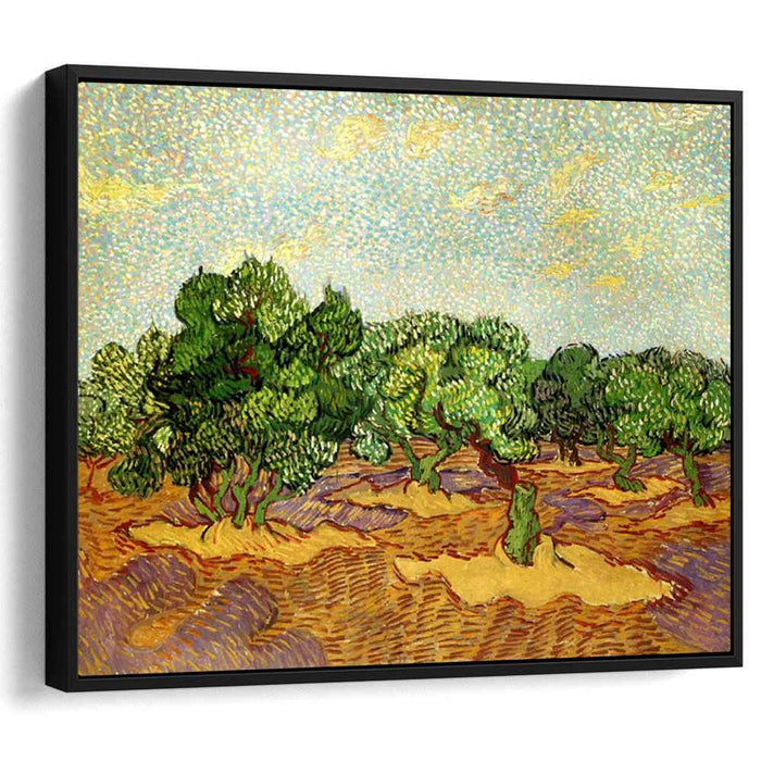 Olive Grove - Pale Blue Sky (1889) by Vincent van Gogh