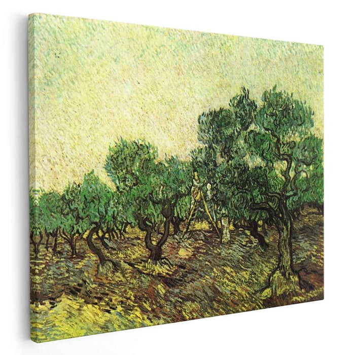 Olive Picking (1889) by Vincent van Gogh