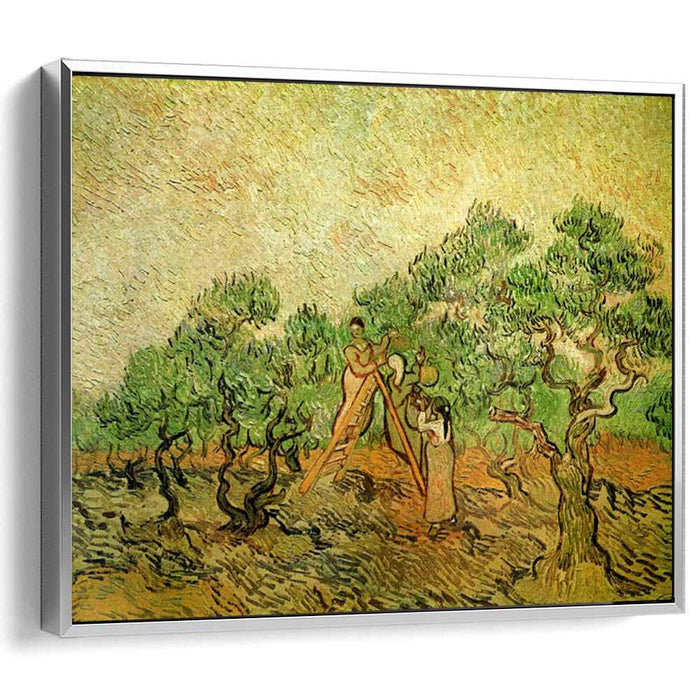 Olive Picking (1889) by Vincent van Gogh