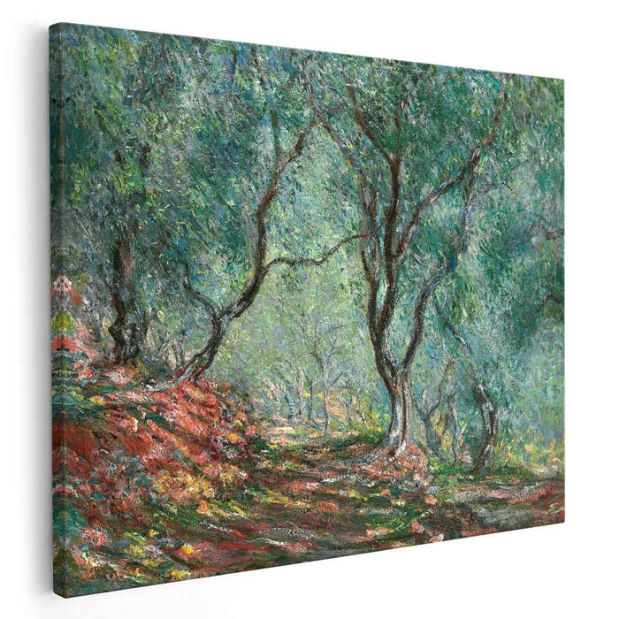Olive Tree Wood in the Moreno Garden (1884) by Claude Monet