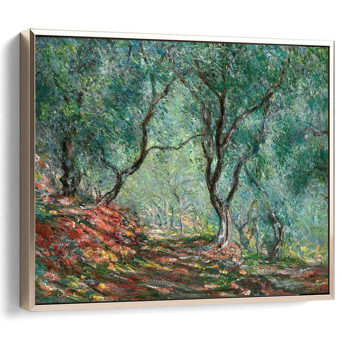 Olive Tree Wood in the Moreno Garden (1884) by Claude Monet