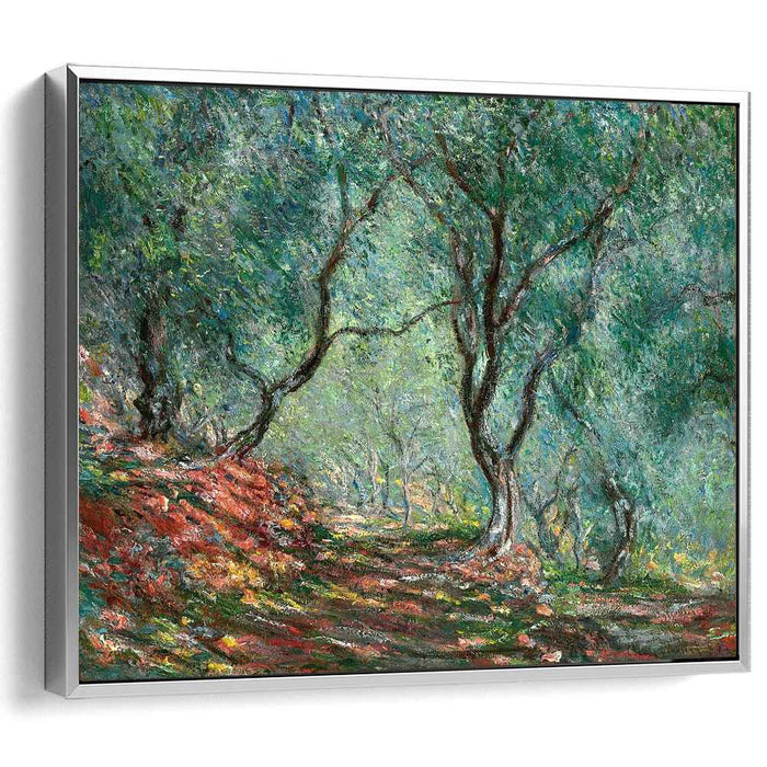 Olive Tree Wood in the Moreno Garden (1884) by Claude Monet