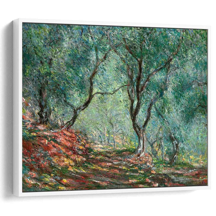 Olive Tree Wood in the Moreno Garden (1884) by Claude Monet