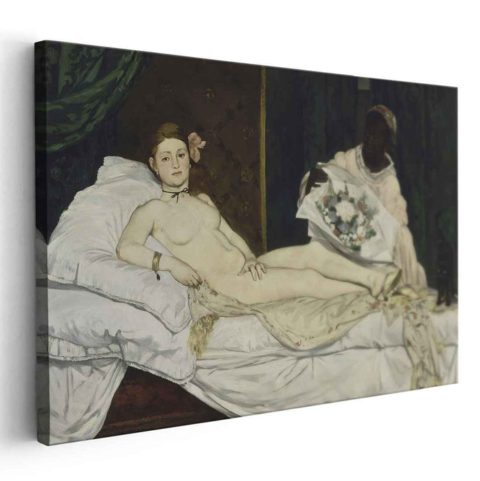 Olympia (1863) by Edouard Manet