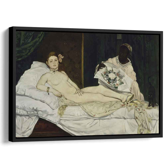 Olympia (1863) by Edouard Manet
