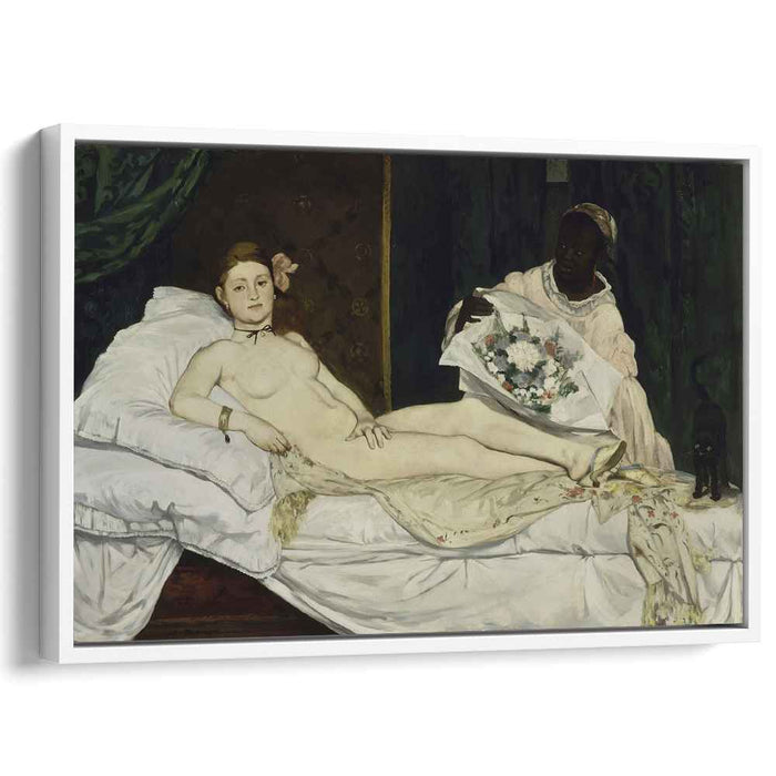 Olympia (1863) by Edouard Manet