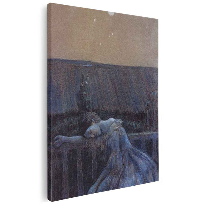 On a Balcony (1899) by Victor Borisov-Musatov