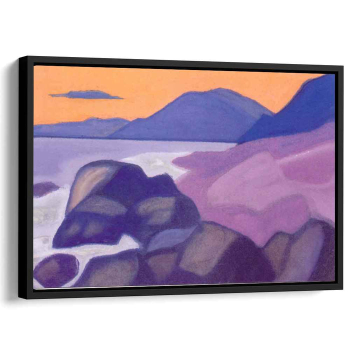 On the lake Shop Pangalo by Nicholas Roerich