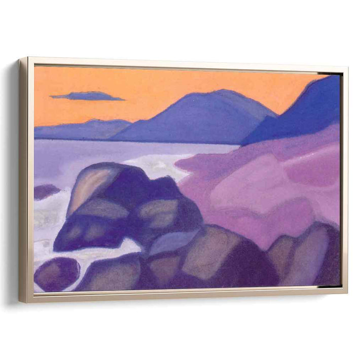 On the lake Shop Pangalo by Nicholas Roerich