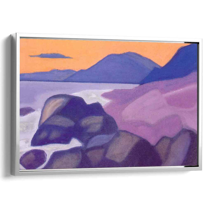 On the lake Shop Pangalo by Nicholas Roerich