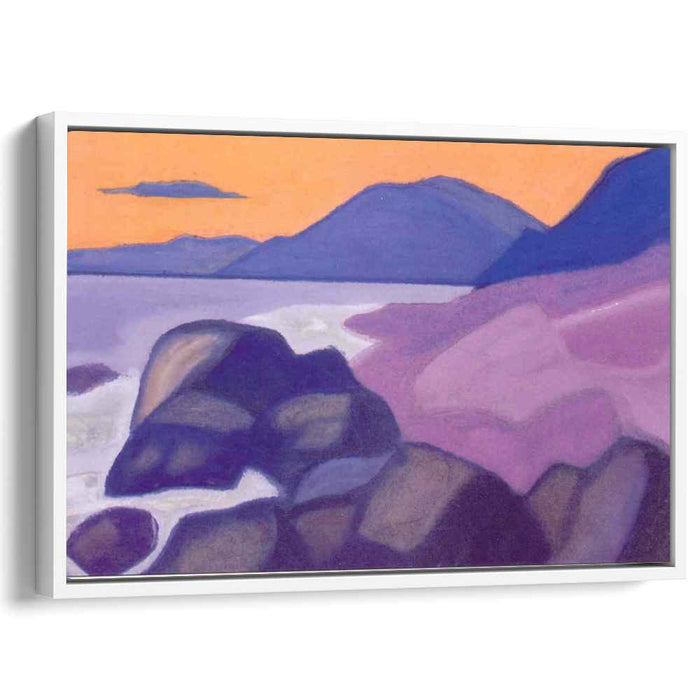 On the lake Shop Pangalo by Nicholas Roerich