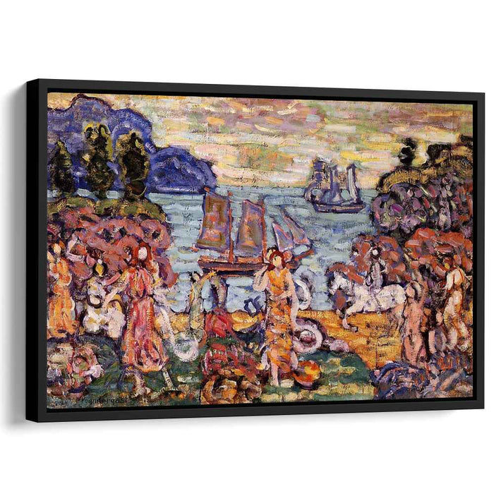 On the Shore (1914) by Maurice Prendergast