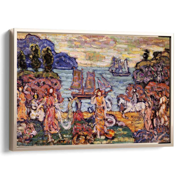 On the Shore (1914) by Maurice Prendergast