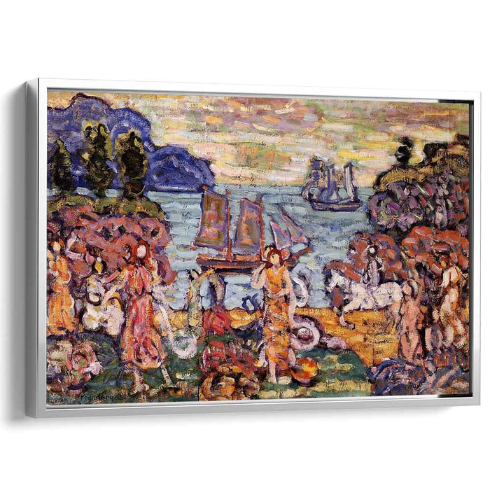 On the Shore (1914) by Maurice Prendergast