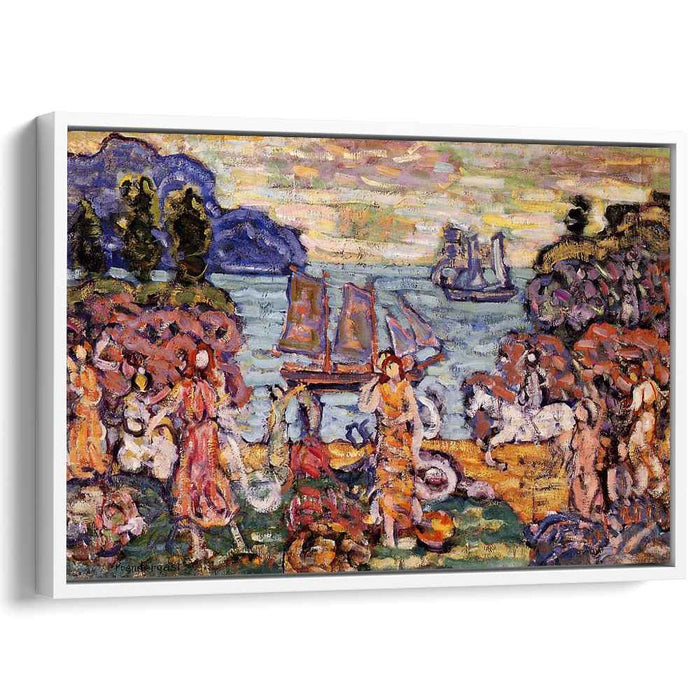 On the Shore (1914) by Maurice Prendergast