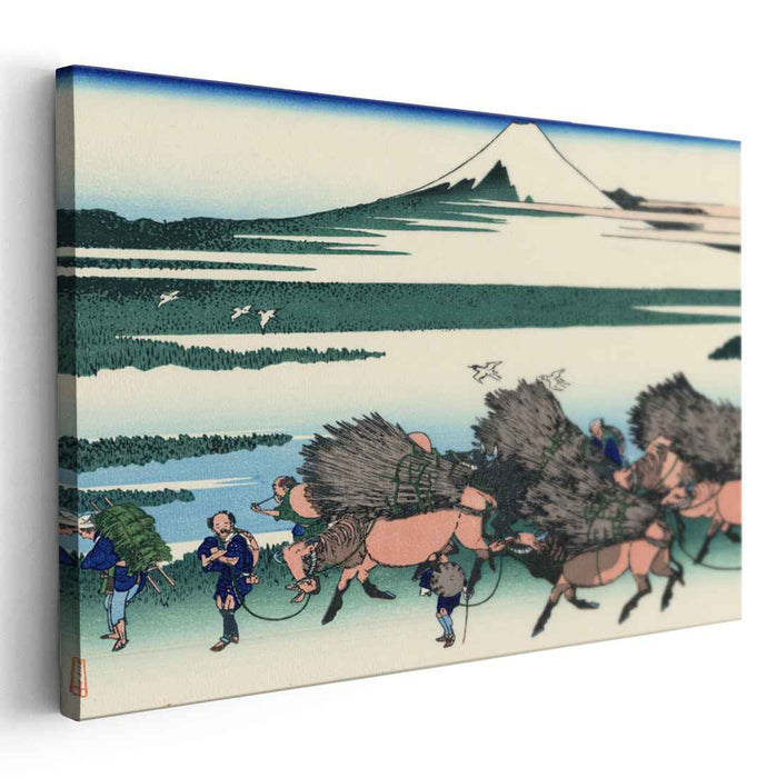 Ono Shindon in the Suraga province by Katsushika Hokusai