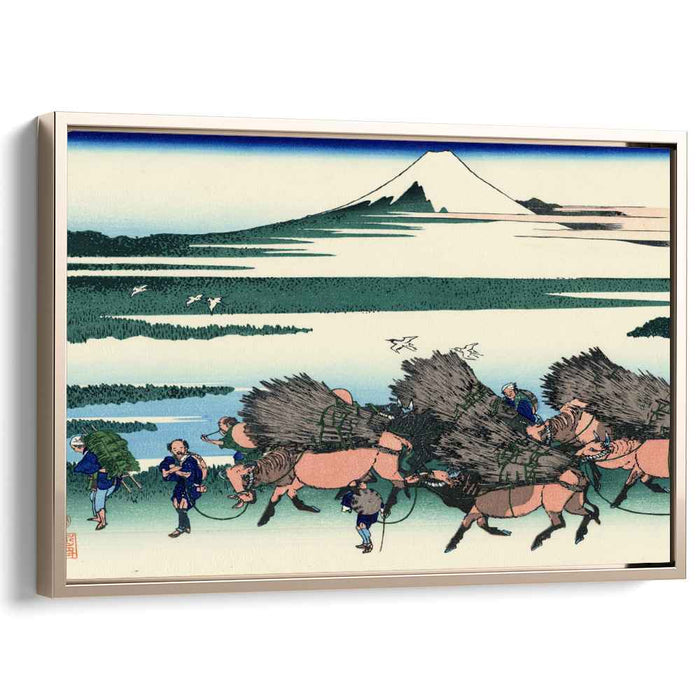 Ono Shindon in the Suraga province by Katsushika Hokusai