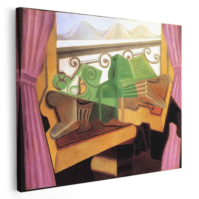 Open Window with Hills (1923) by Juan Gris
