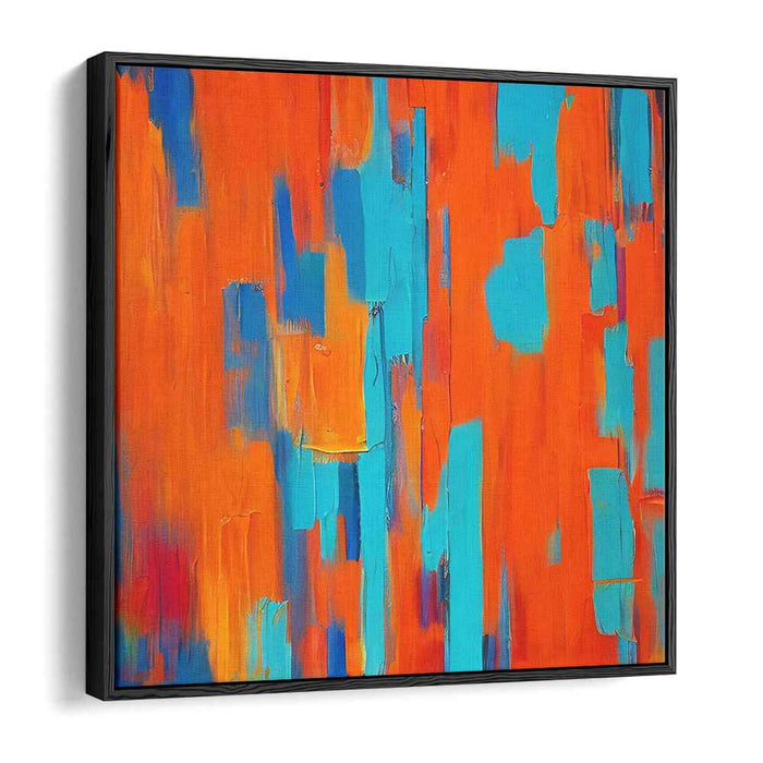 Orange Abstract Print #020