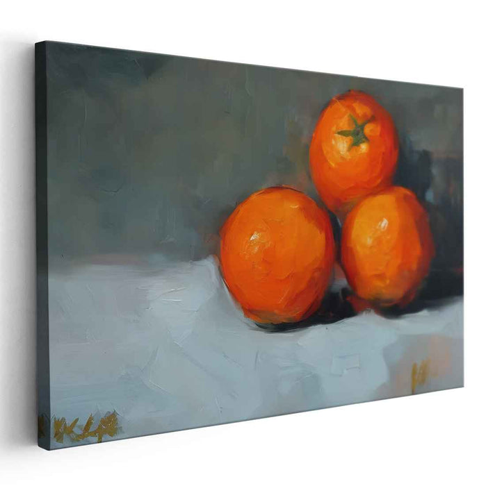 Orange Abstract Print #109