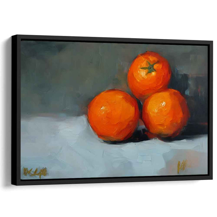 Orange Abstract Print #109