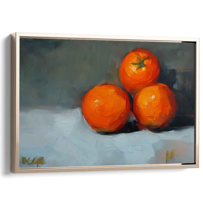 Orange Abstract Print #109