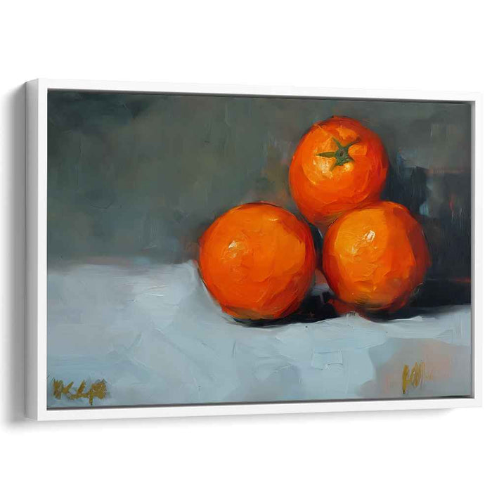 Orange Abstract Print #109