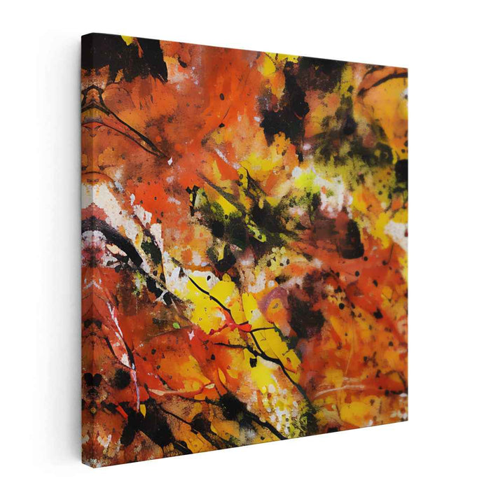 Ethereal Motion Symphony: Dynamic Abstract Expressionist Canvas Art