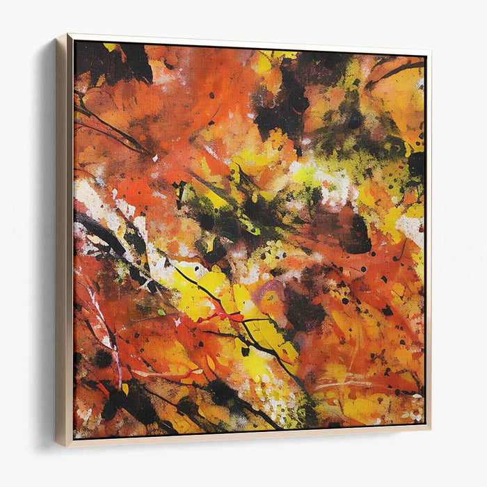 Ethereal Motion Symphony: Dynamic Abstract Expressionist Canvas Art