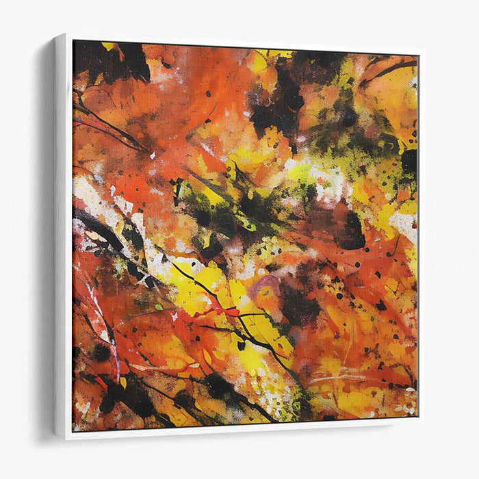 Ethereal Motion Symphony: Dynamic Abstract Expressionist Canvas Art