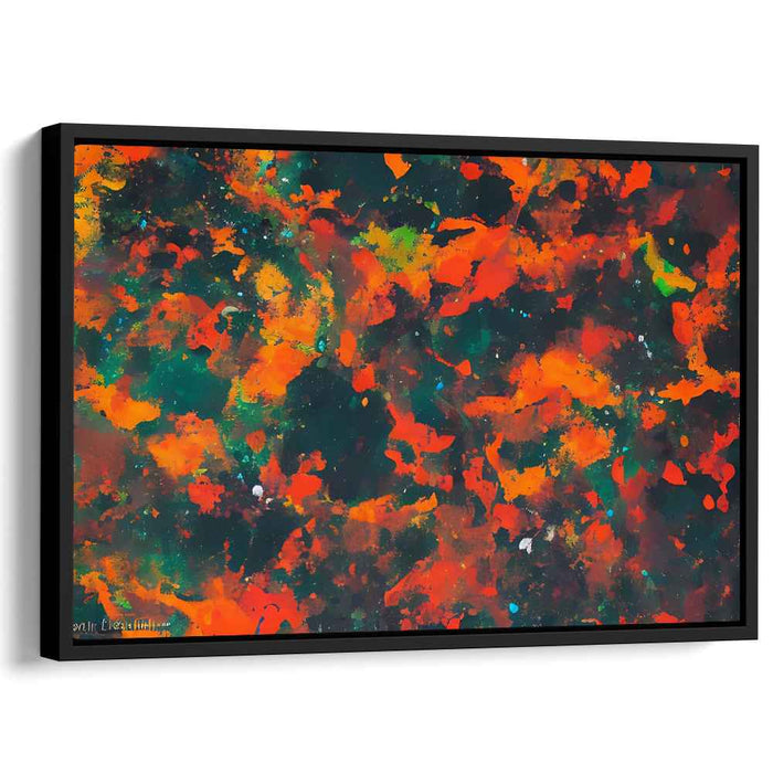 Abstract Blast Canvas Radiance: A Vivid Abstract Art Explosion Canvas Print
