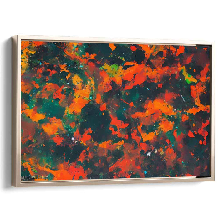 Abstract Blast Canvas Radiance: A Vivid Abstract Art Explosion Canvas Print