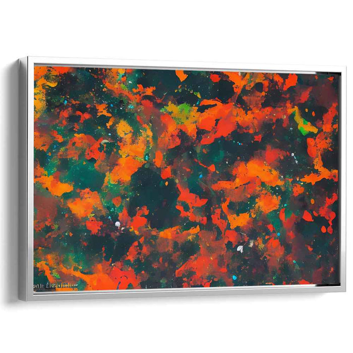 Abstract Blast Canvas Radiance: A Vivid Abstract Art Explosion Canvas Print
