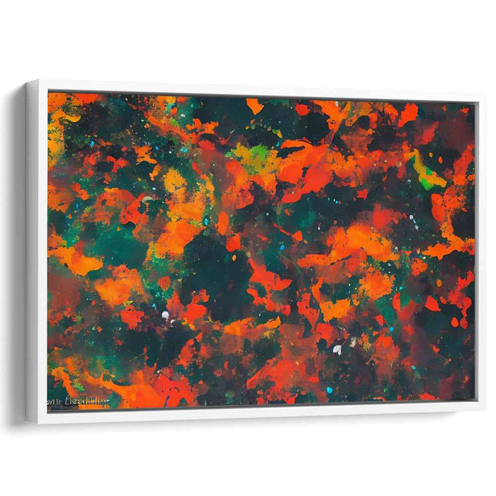 Abstract Blast Canvas Radiance: A Vivid Abstract Art Explosion Canvas Print