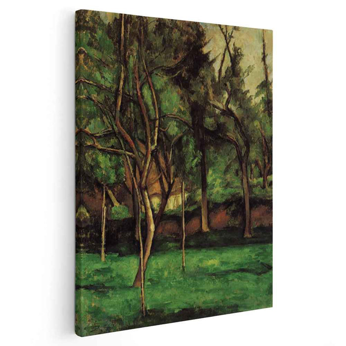 Orchard (1882) by Paul Cezanne