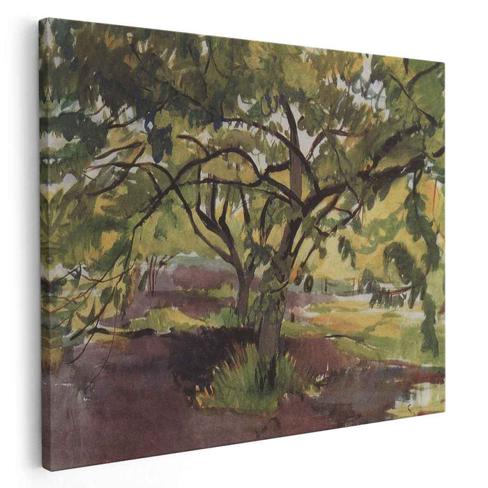 Orchard (1909) by Zinaida Serebriakova