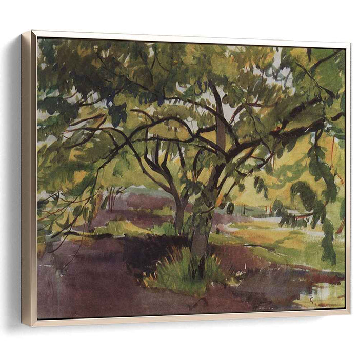 Orchard (1909) by Zinaida Serebriakova