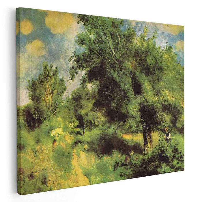 Orchard at Louveciennes the English Pear Tree (1875) by Pierre-Auguste Renoir