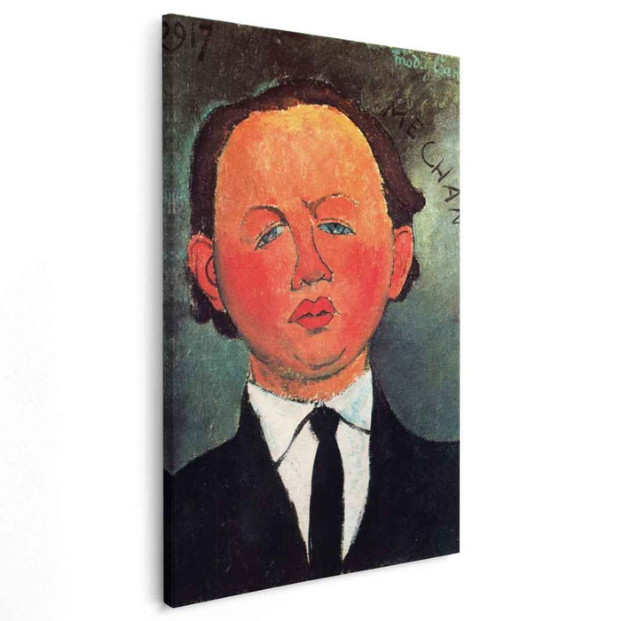 Oscar Miestchaninoff (1917) by Amedeo Modigliani