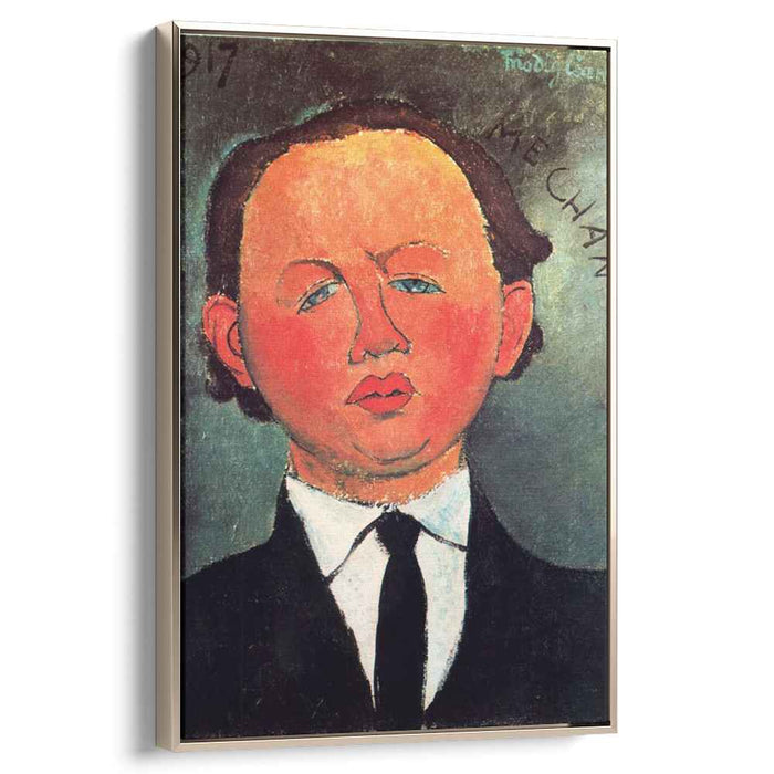 Oscar Miestchaninoff (1917) by Amedeo Modigliani