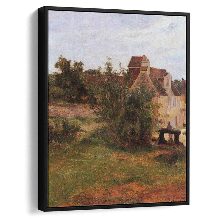 Osny, the gate of Busagny farm by Paul Gauguin