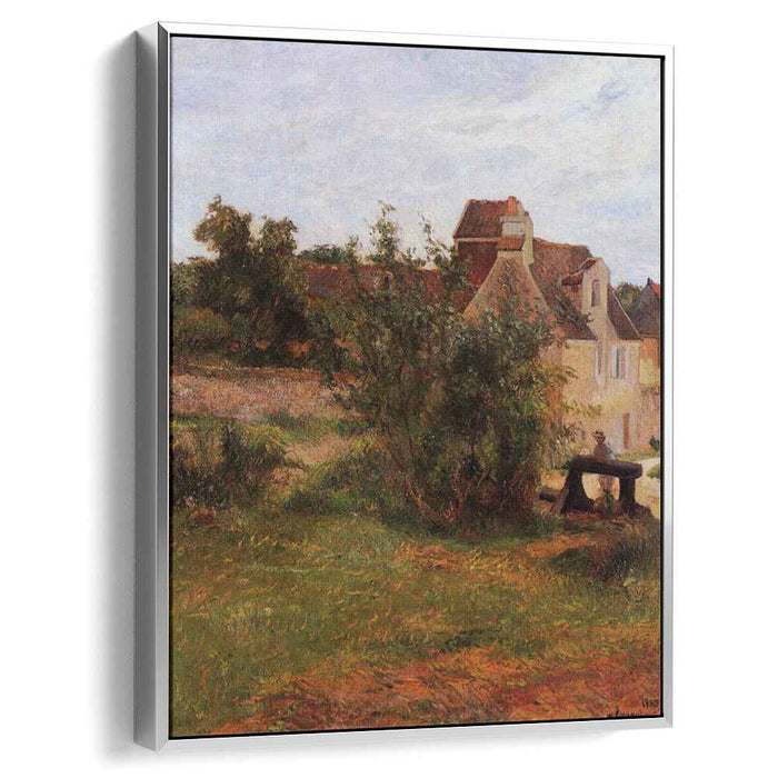 Osny, the gate of Busagny farm by Paul Gauguin